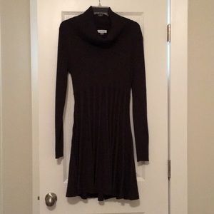 XL Dark Gray Long Sleeve Calvin Klein Dress